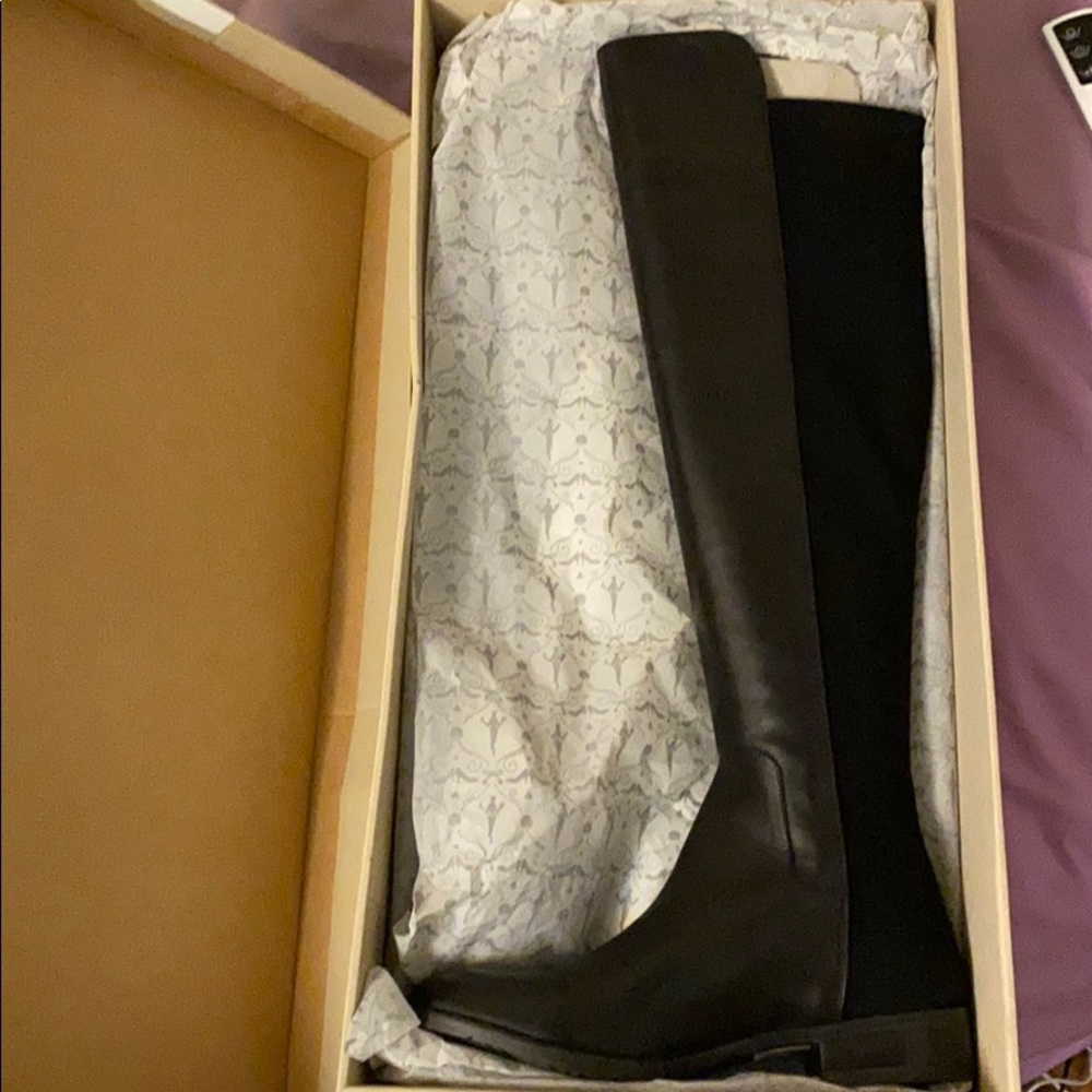 Clarks Caddy Belle Knee High Leather boot